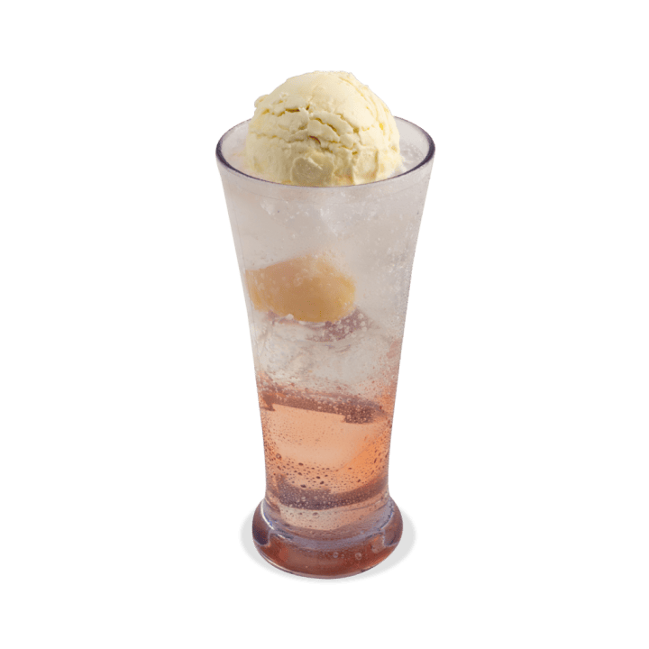 Lychee Squash Float