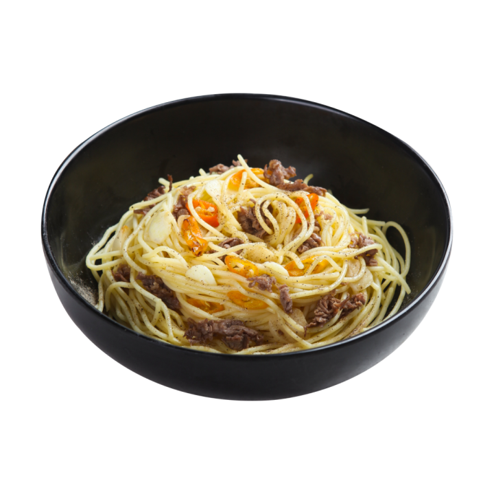 Spaghetti Beef Spicy